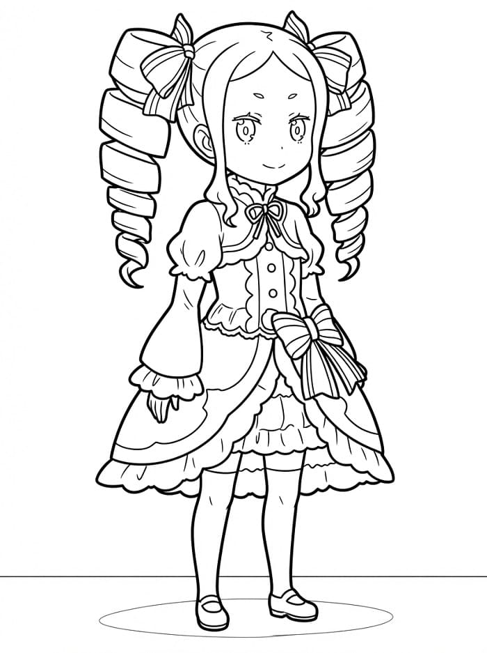 Printable Beatrice Coloring Pages