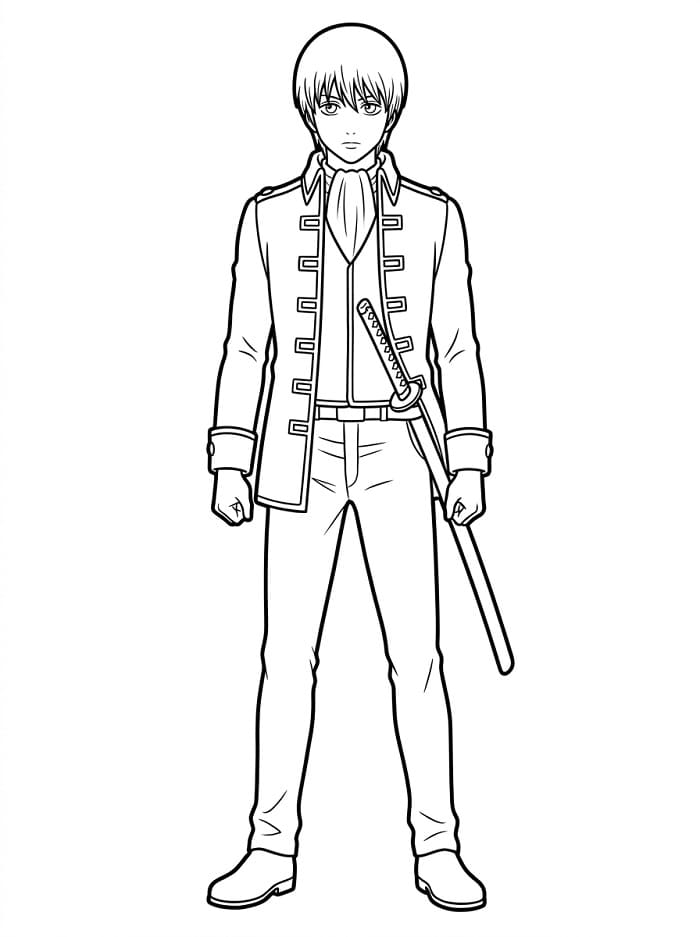 Okita Sougo in Gintama