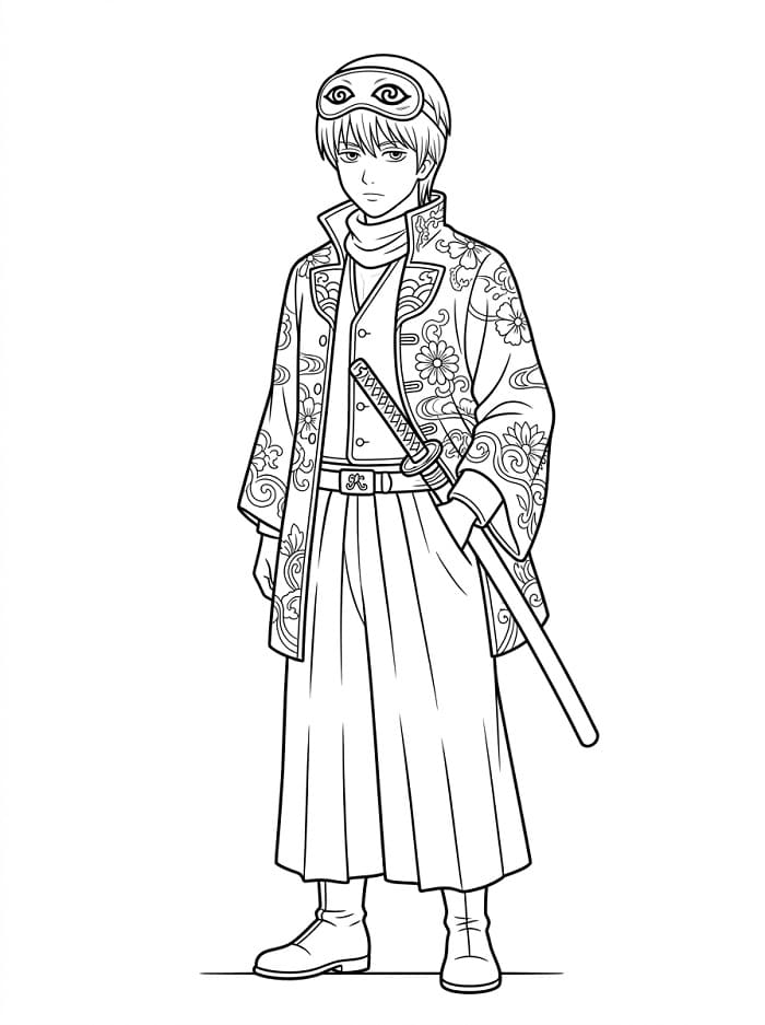 Print Okita Sougo
