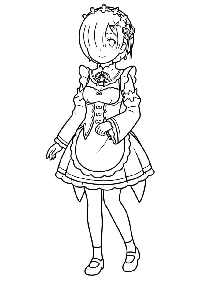 Rem from Anime Re Zero