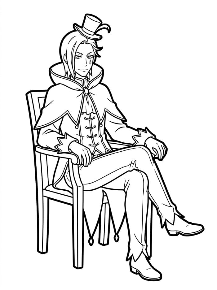 Roswaal from Anime Re Zero