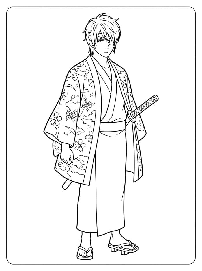 Shinsuke Takasugi from Anime Gintama