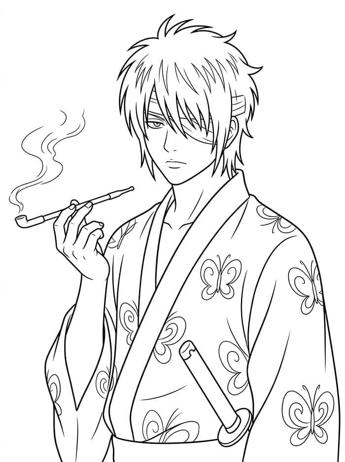Shinsuke Takasugi in Anime Gintama