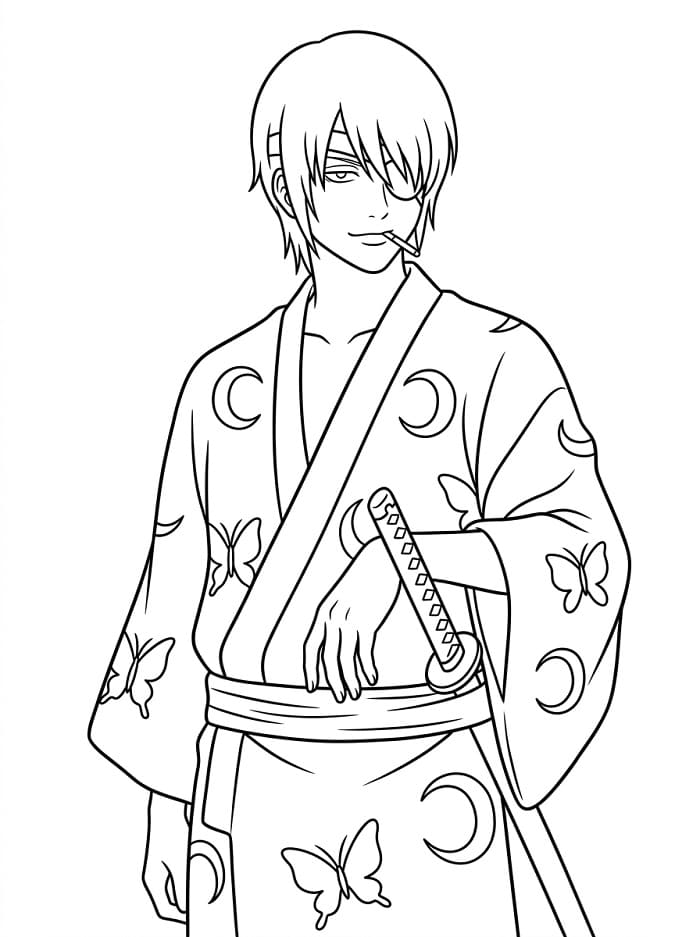 Shinsuke Takasugi in Gintama