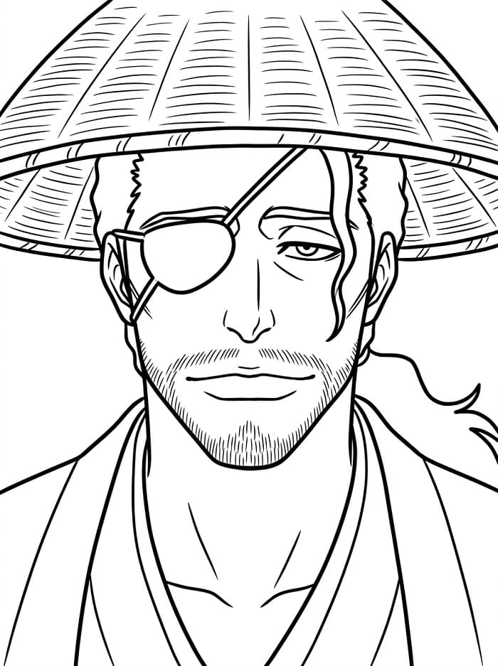 Shunsui Kyoraku Face