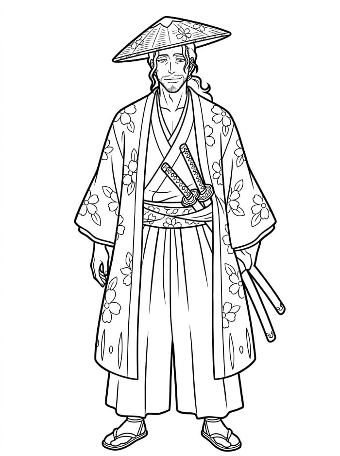 Shunsui Kyoraku Standing
