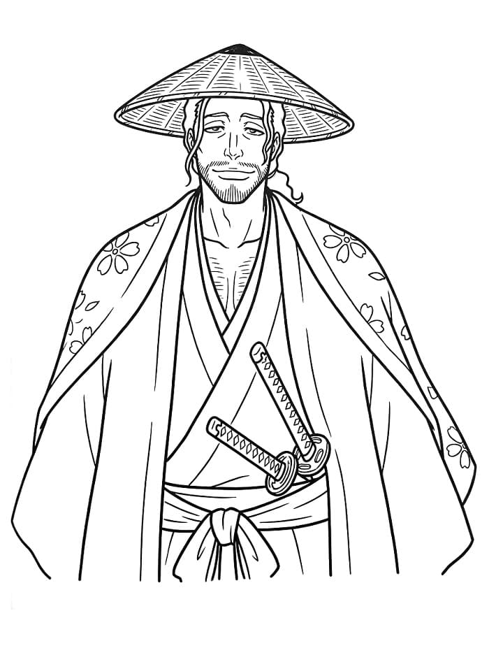 Shunsui Kyoraku in Anime Bleach