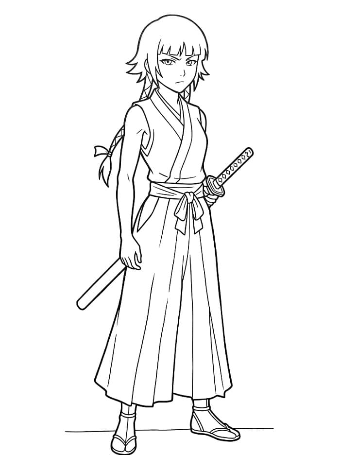 Soi Fon from Anime Bleach