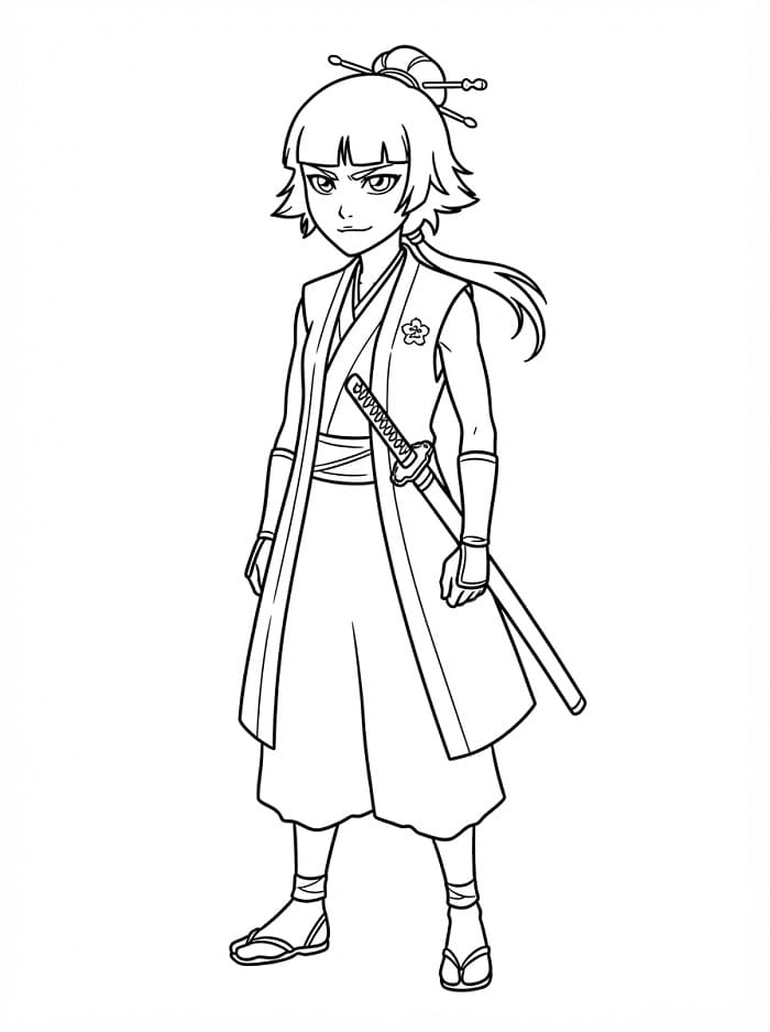 Soi Fon from Bleach