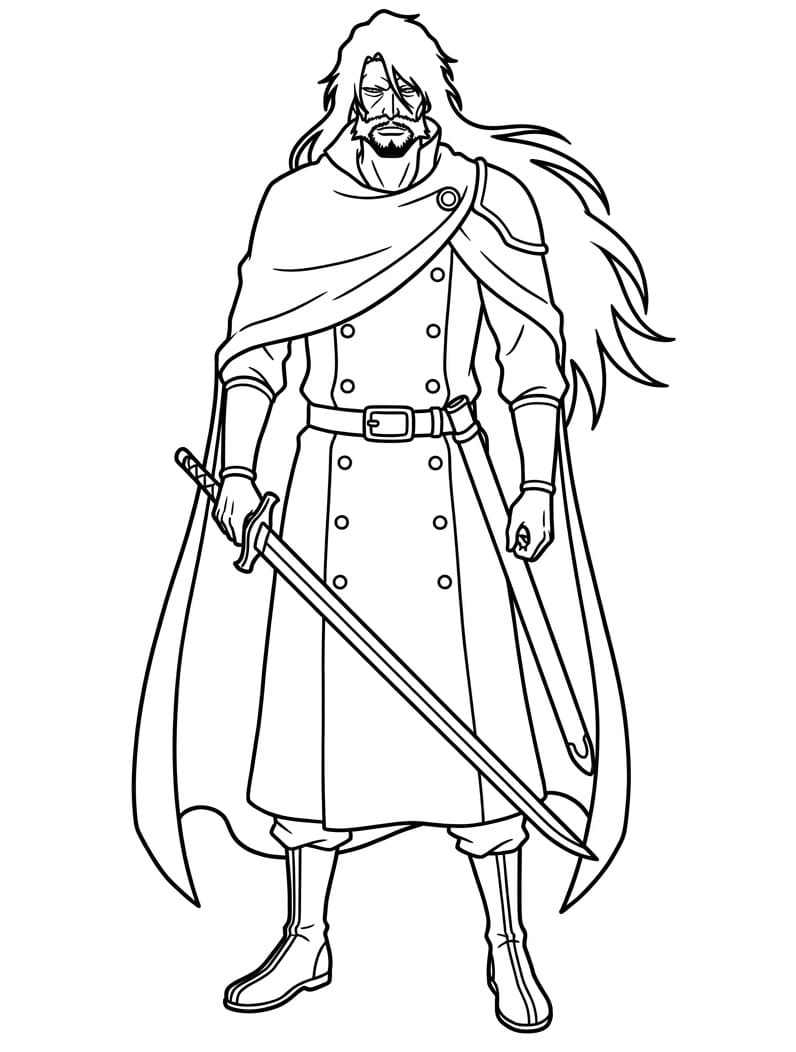 Printable Yhwach Coloring Pages