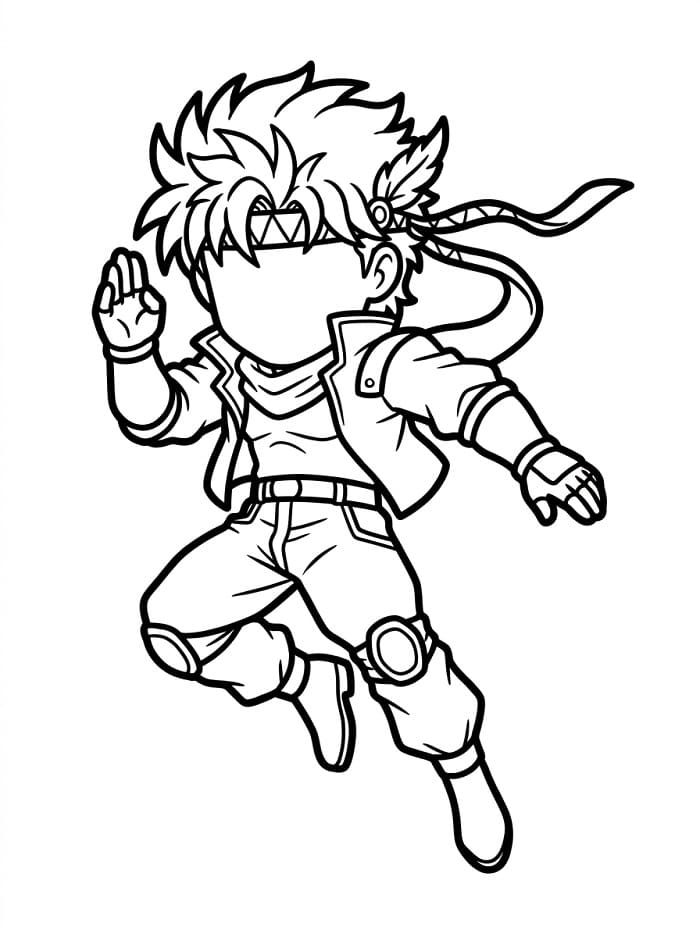 Caesar Zeppeli JoJo's Bizarre Adventure