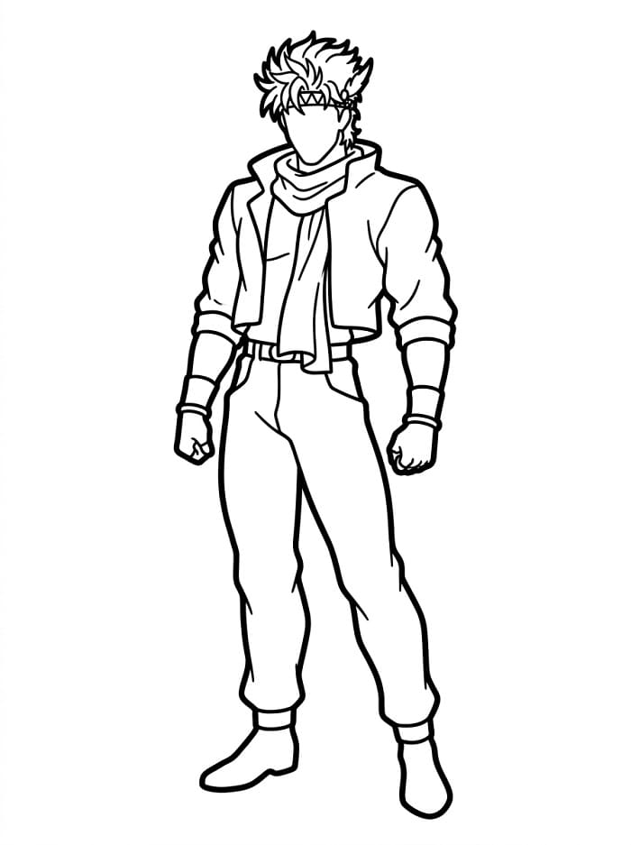 Caesar Zeppeli in JoJo's Bizarre Adventure