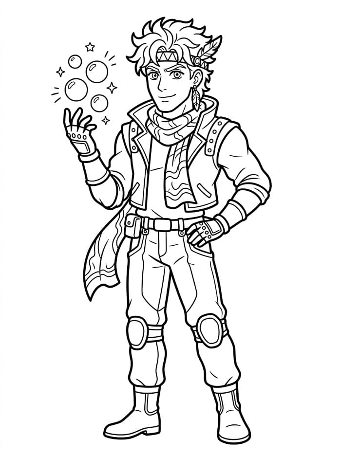 Caesar Zeppeli to Color