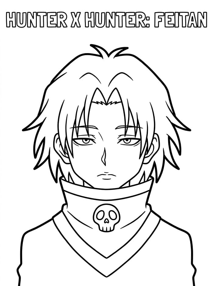 Feitan Portor in Anime Hunter x Hunter