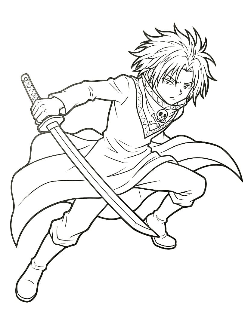 Feitan with Sword