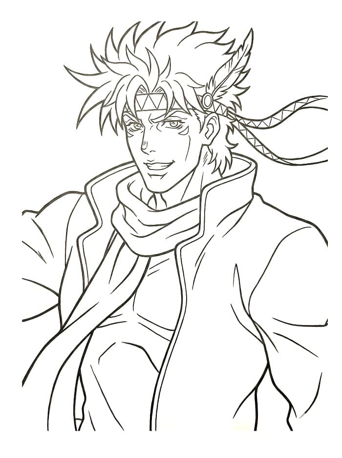 Free Printable Caesar Zeppeli