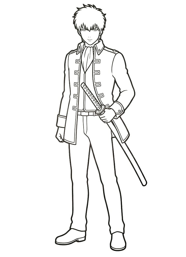 Hijikata Toshiro from Anime Gintama
