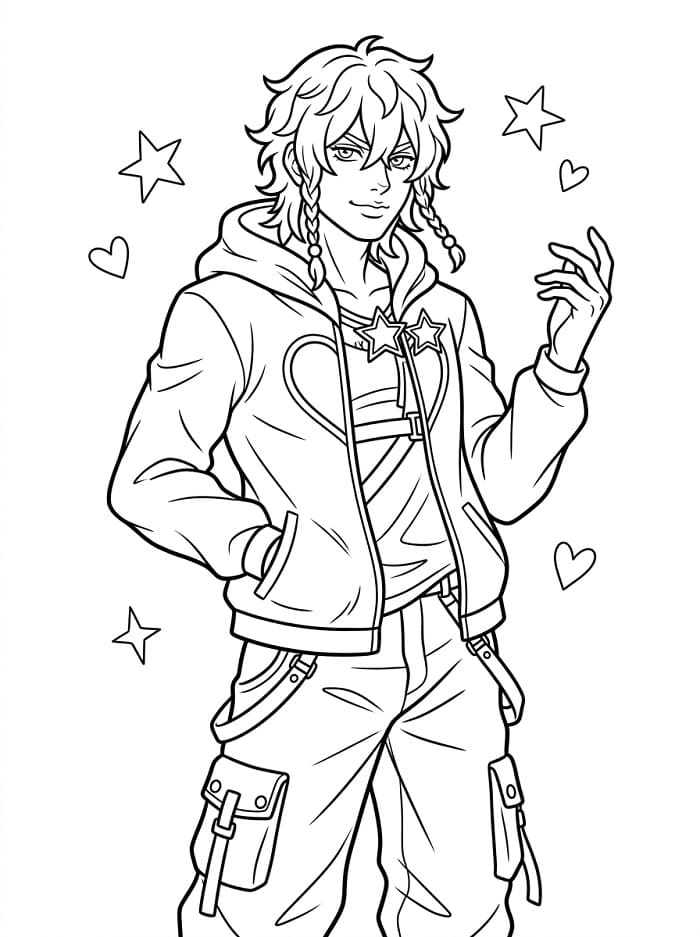 Jodio Joestar Free Printable