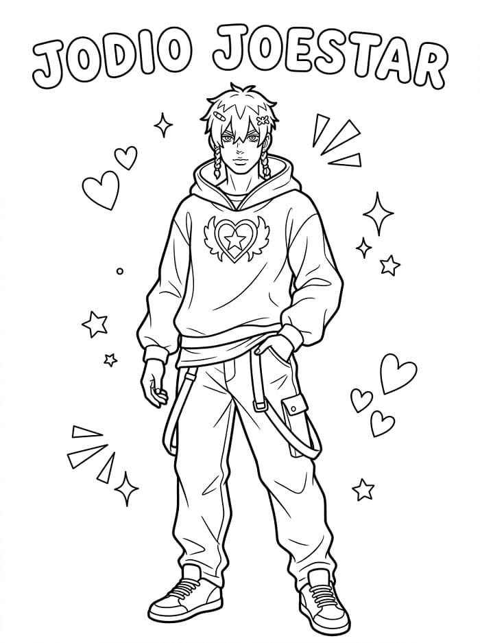 Jodio Joestar from JoJo's Bizarre Adventure