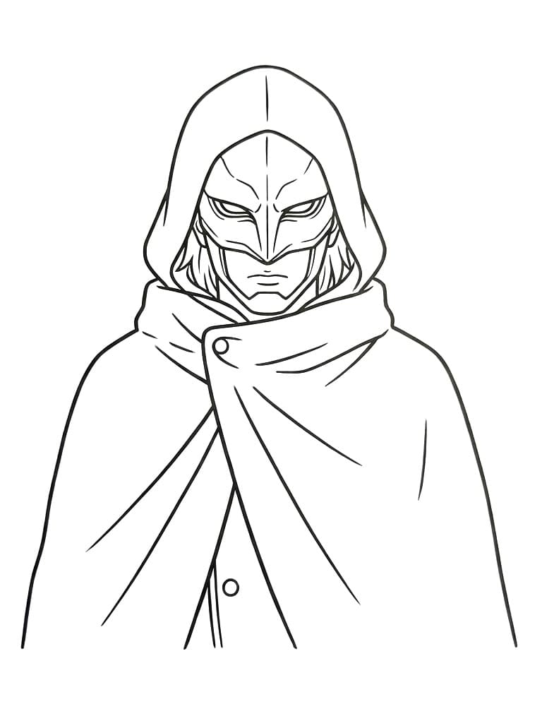 Printable Koji Kashin Coloring Pages