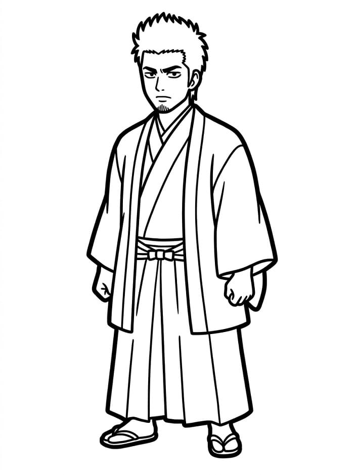 Kondou Isao in Gintama
