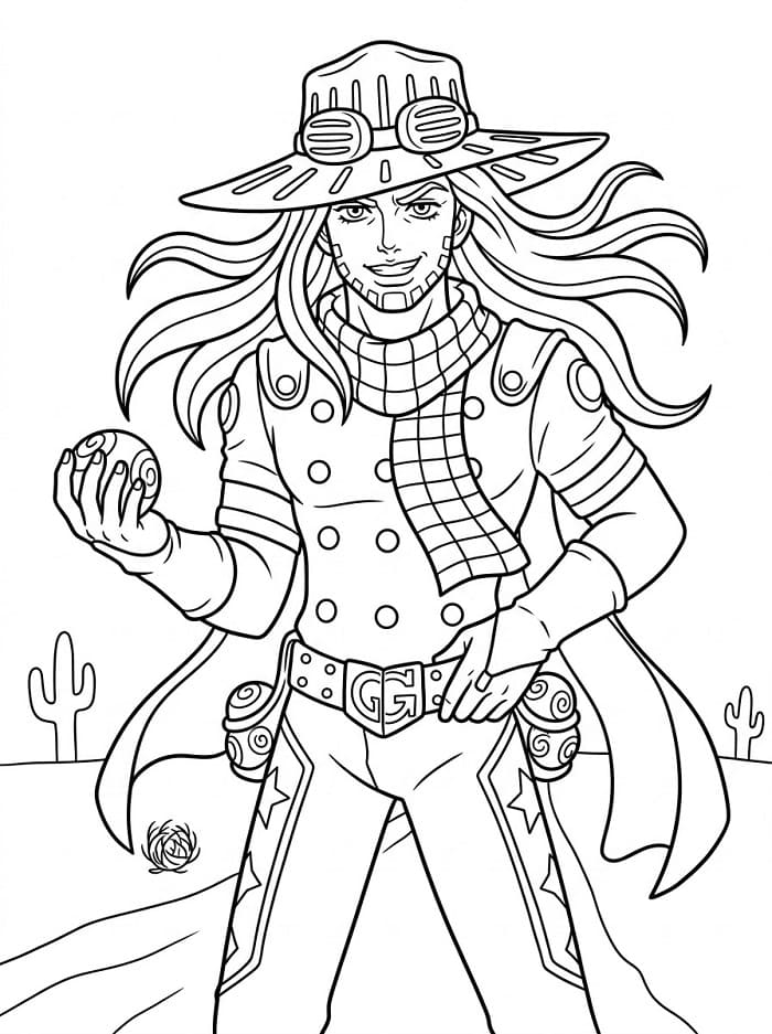 Print Gyro Zeppeli