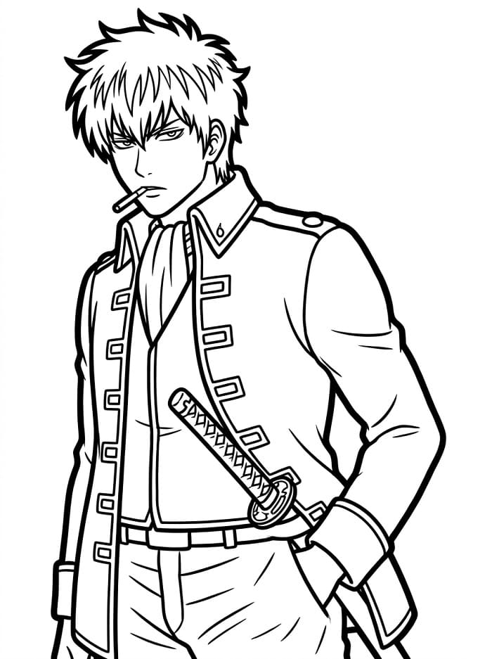 Print Hijikata Toshiro