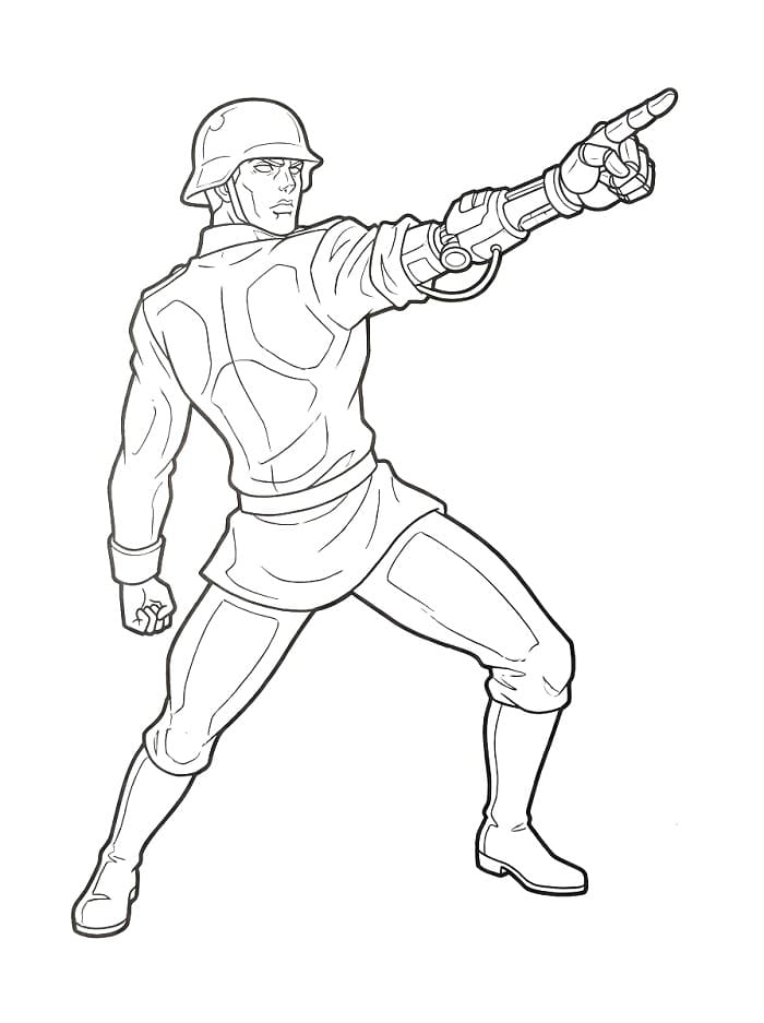 Rudolf von Stroheim from JoJo's Bizarre Adventure