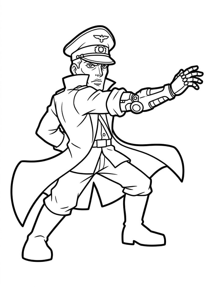 Rudolf von Stroheim in JoJo's Bizarre Adventure