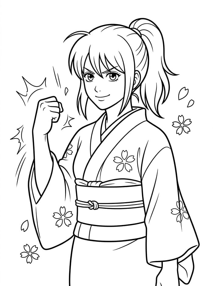 Tae Shimura from Gintama