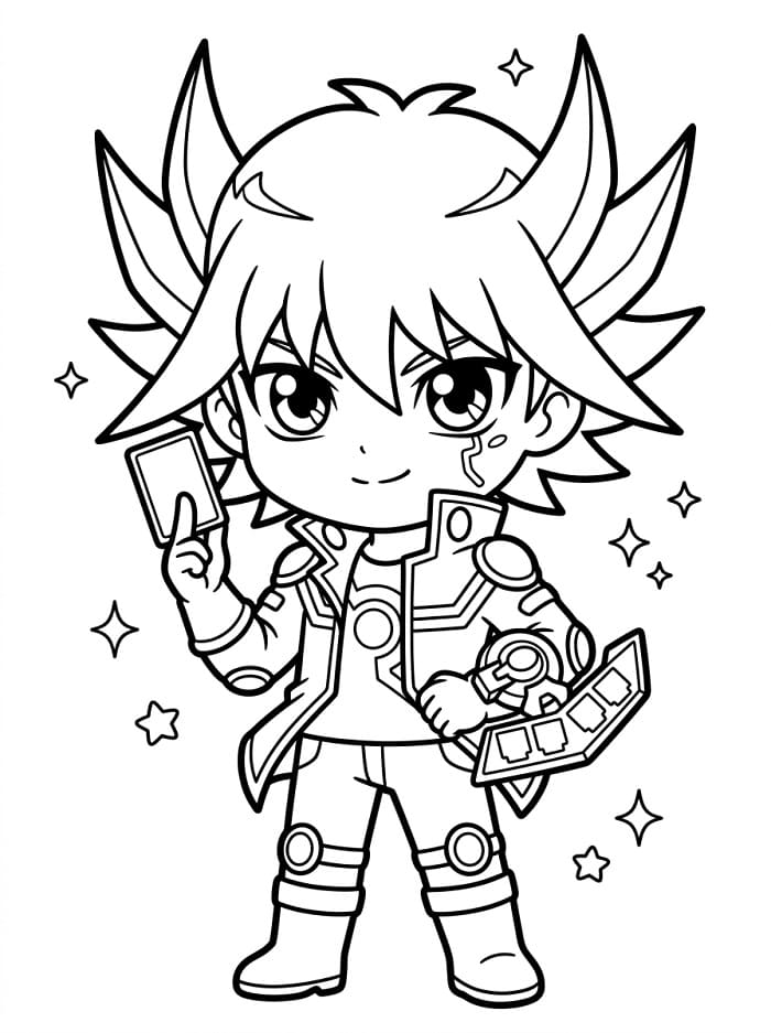 Chibi Yusei Fudo