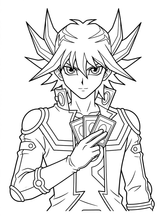 Free Printable Yusei Fudo