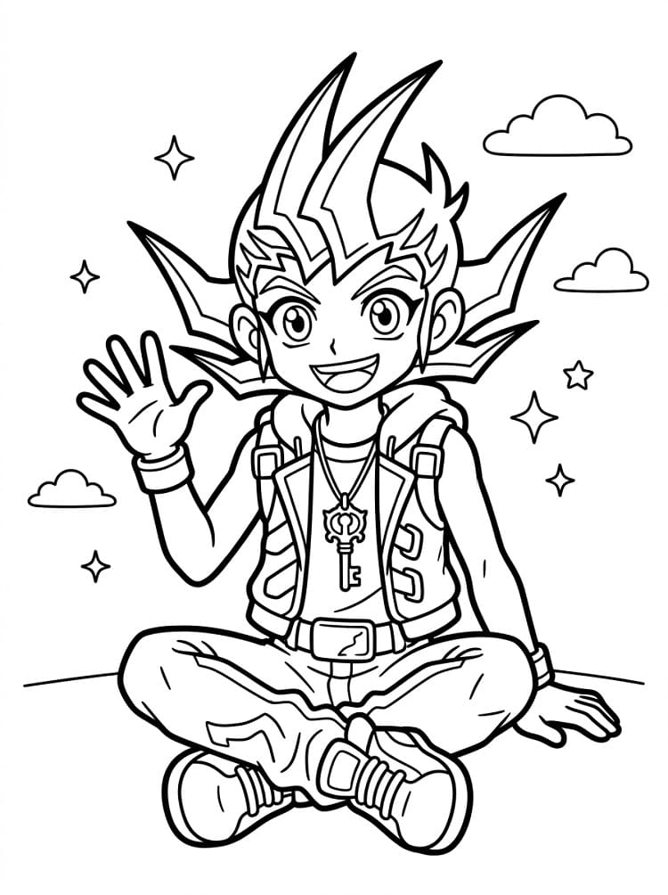 Happy Yuma Tsukumo
