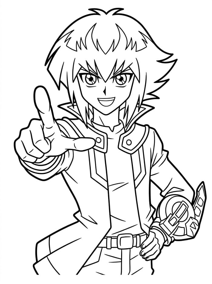 Jaden Yuki from Yu-Gi-Oh