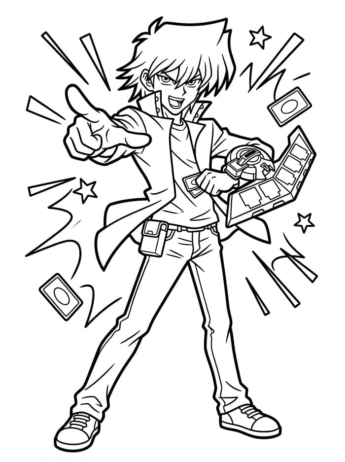 Joey Wheeler from Anime Yu-Gi-Oh