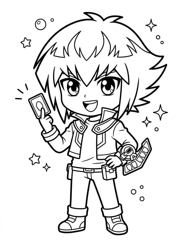 Little cute Jaden Yuki
