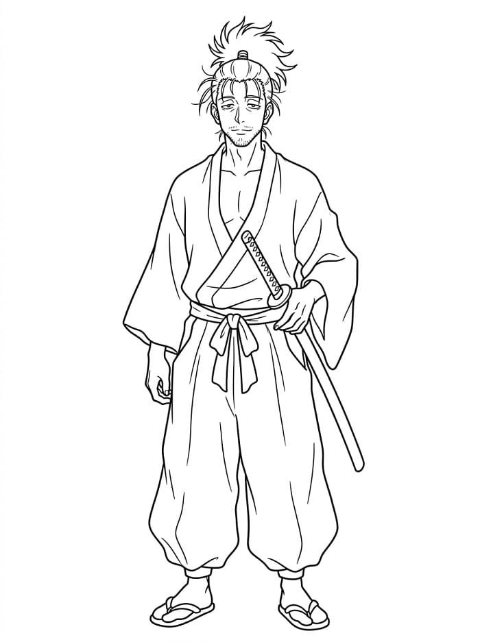 Nobunaga Hazama in Anime Hunter x Hunter