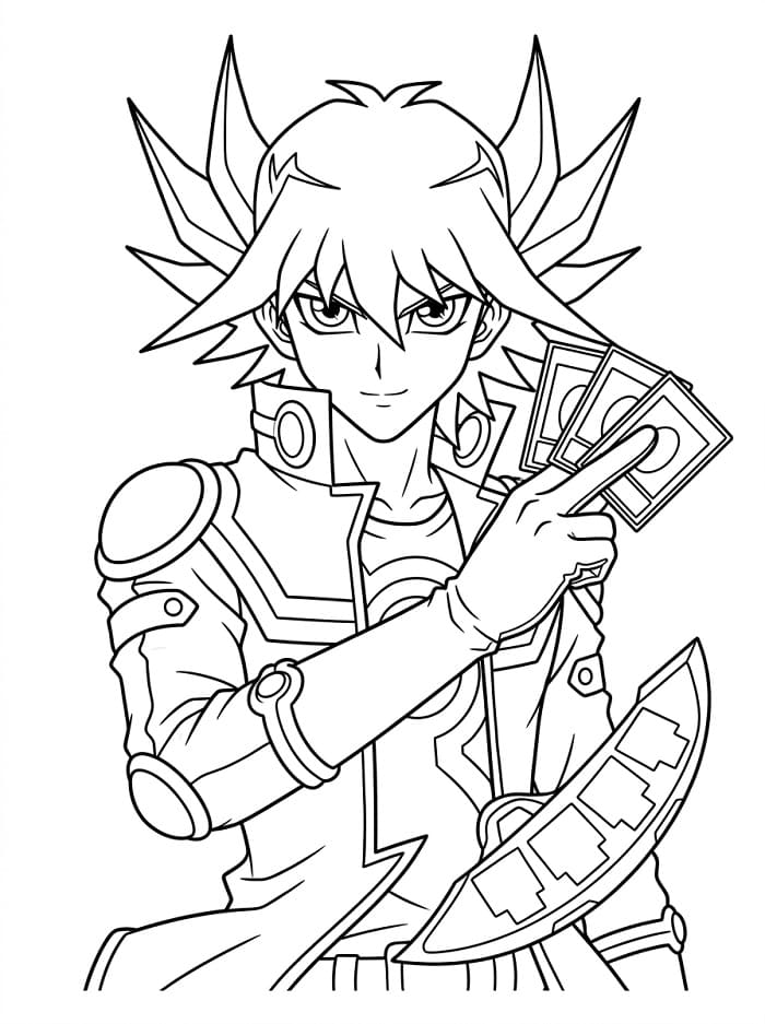 Print Yusei Fudo