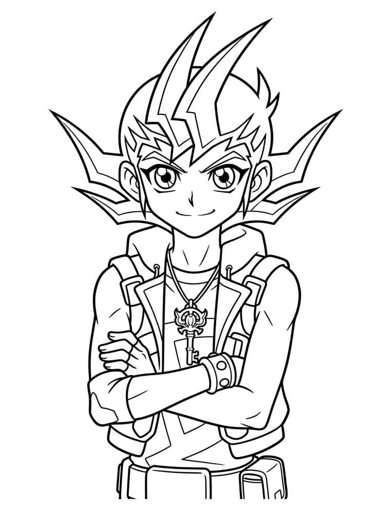 Printable Yuma Tsukumo