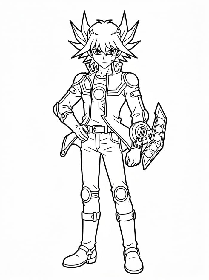 Printable Yusei Fudo