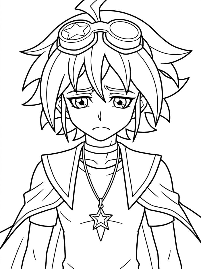Sad Yuya Sakaki