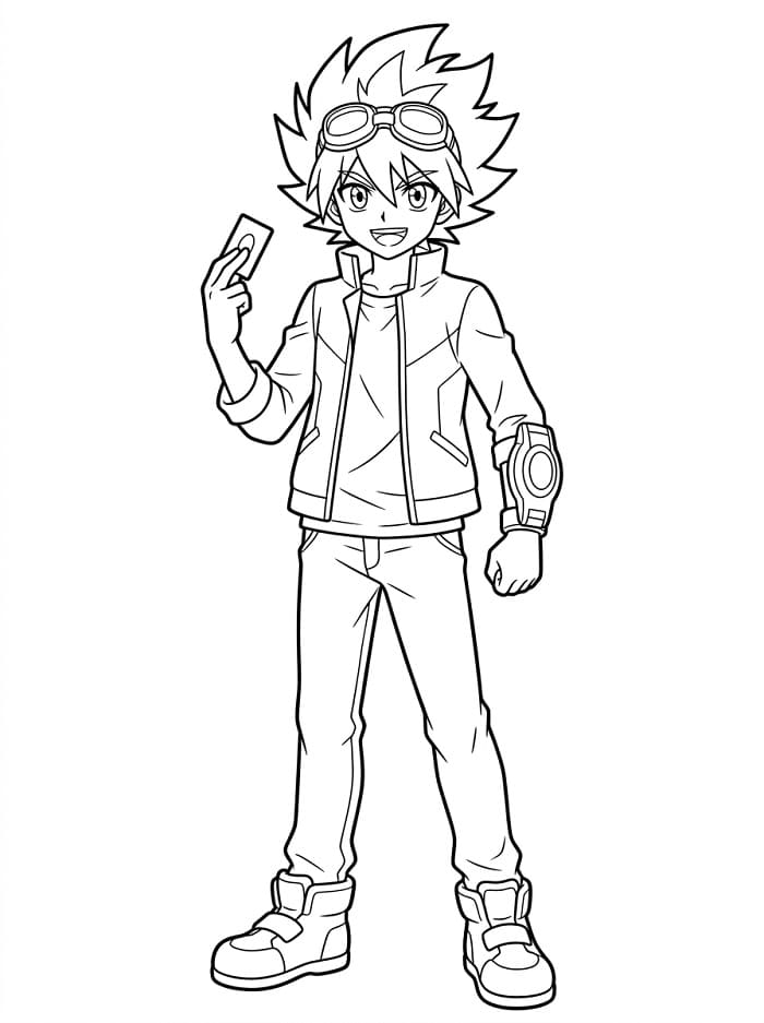 Yuga Ohdo from Anime Yu-Gi-Oh