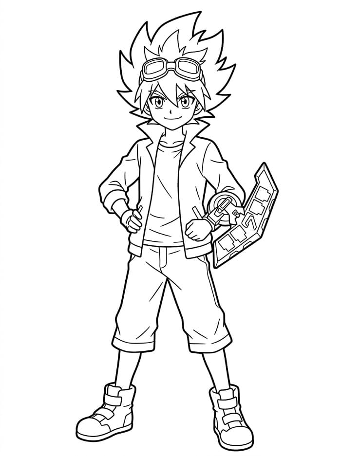 Yuga Ohdo in Anime Yu-Gi-Oh