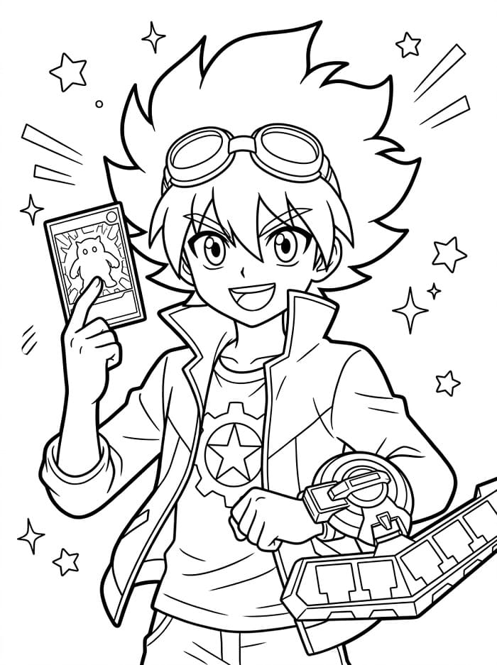 Yuga Ohdo in Yu-Gi-Oh