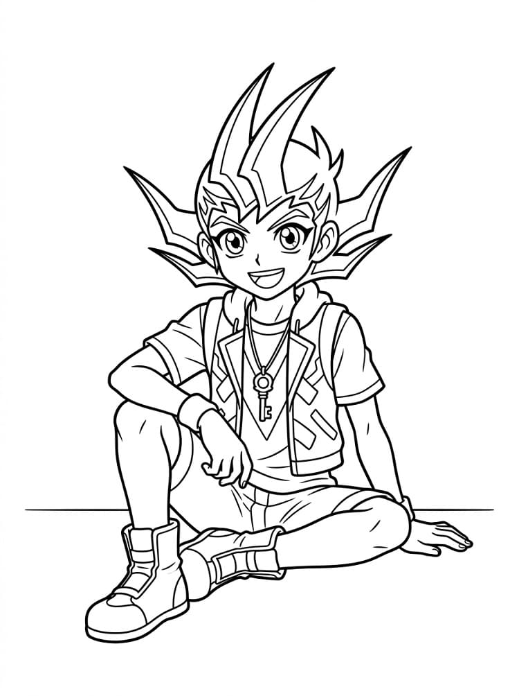 Yuma Tsukumo Sitting