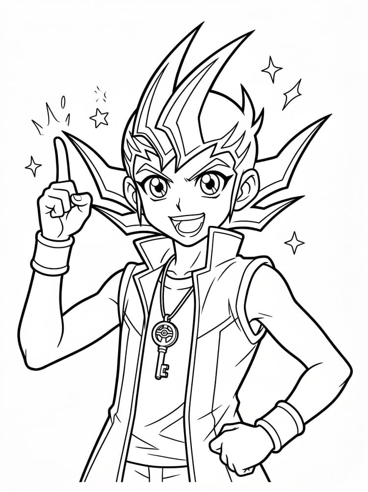 Yuma Tsukumo in Anime Yu-Gi-Oh