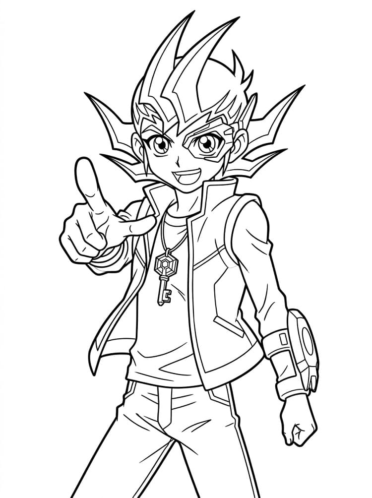 Yuma Tsukumo in Yu-Gi-Oh