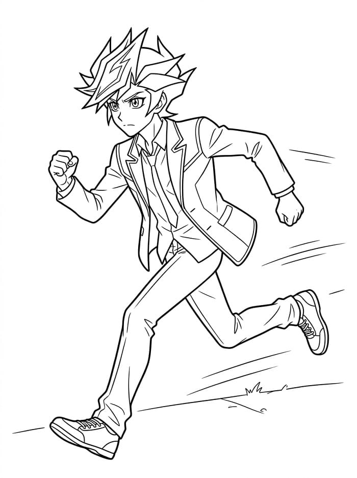 Yusaku Fujiki Running