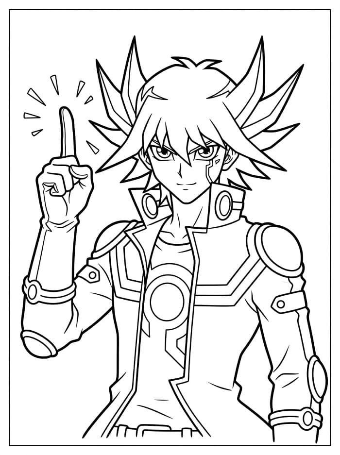 Yusei Fudo Printable