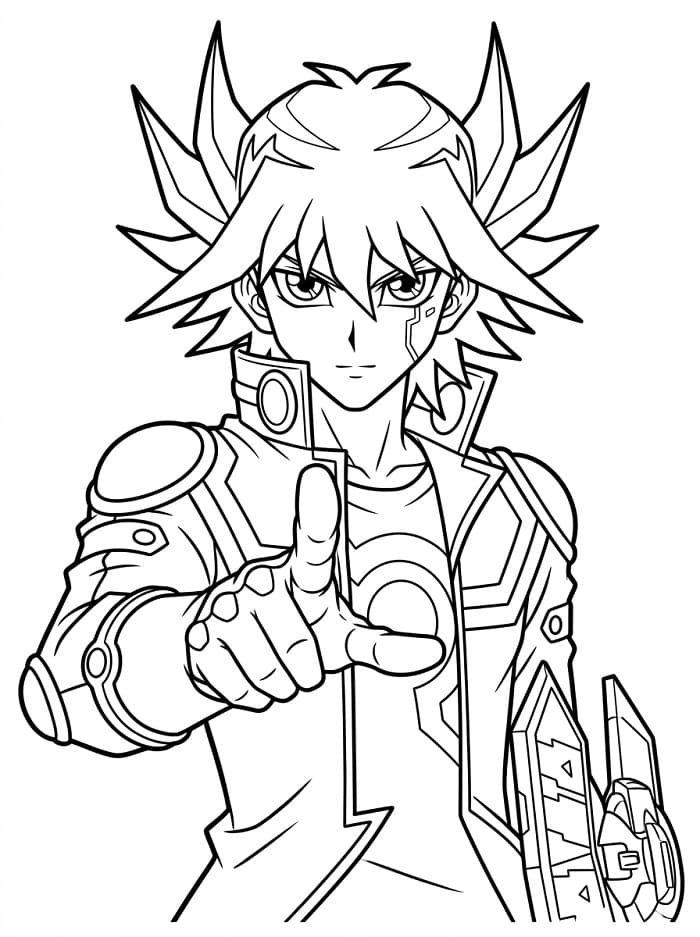 Yusei Fudo from Yu-gi-Oh